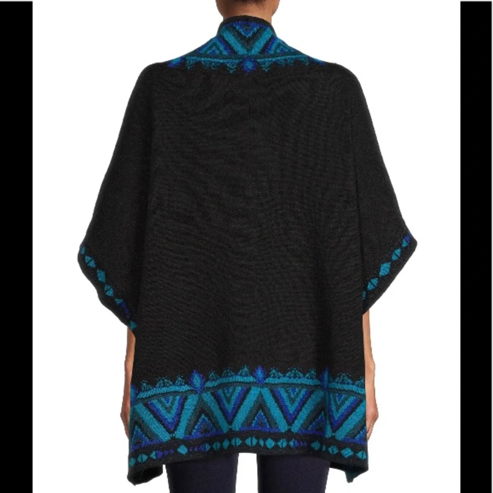Open-Front Ruana Sweater - Picture 3 of 15